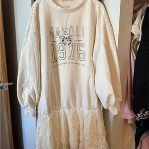 Pilcro Off-White Casual Top